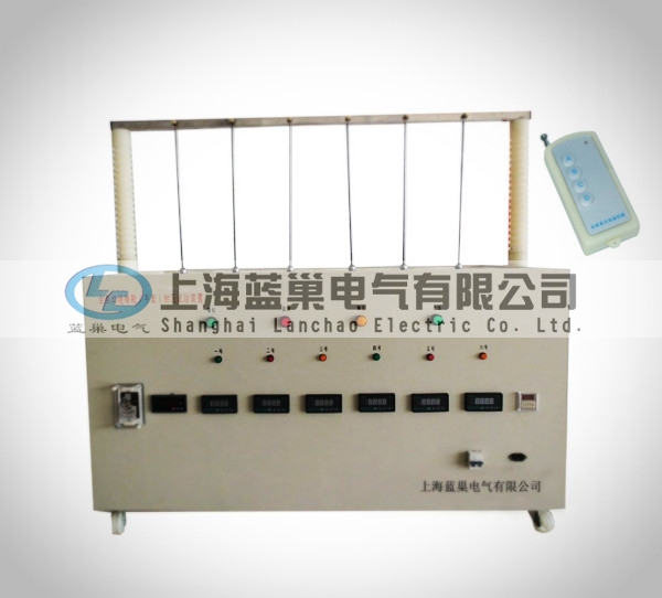 LCJX-6S遙控型絕緣靴絕緣手套耐壓儀是上海藍巢電氣根據(jù)國家電力公司發(fā)布的《電力安全工器具預防性試驗規(guī)程》要求，并遵從廣大用戶反饋意見，不斷改進而設計生產(chǎn)的絕緣靴（手套）批量試驗的專用設備